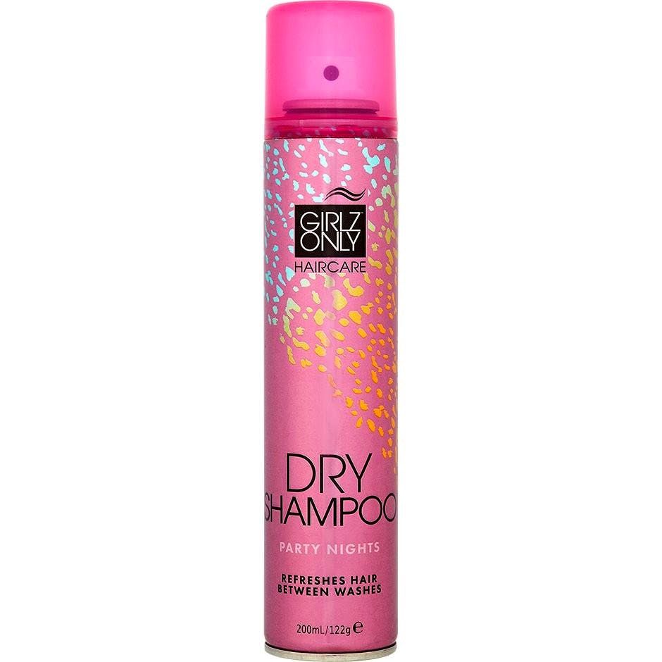Dầu Gội Khô Phồng Tóc Girlz Only - Girl Only Party Nights / Dawn Til Dusk / Dazzling Volume / No Residue Nude 100ml - 200ml [Cam - Hồng - Trắng - Xanh - Nâu - Vàng]