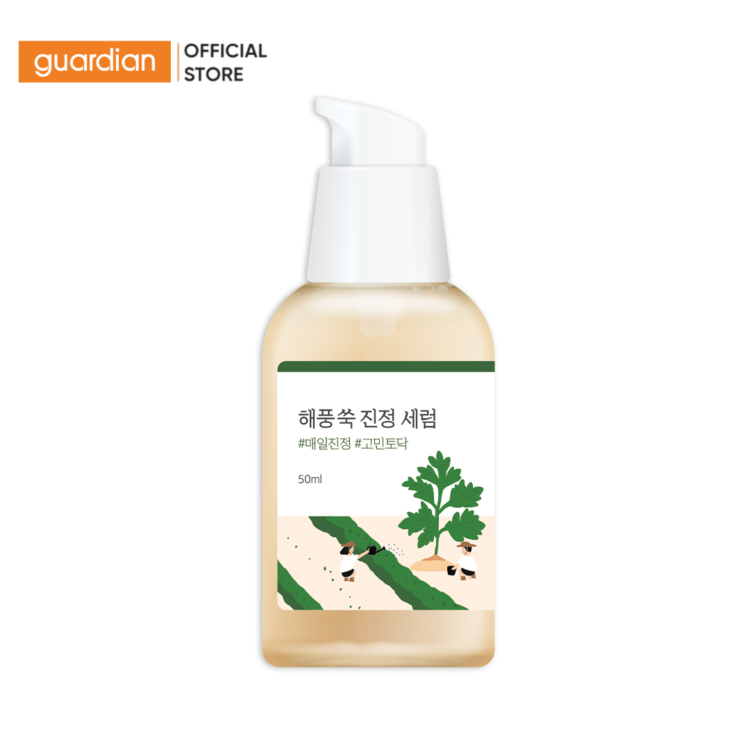 Tinh Chất Dưỡng Da Round Lab Mugwort Calming Serum 50ML