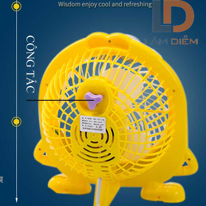 quạt hình thú điện 220v siêu mát