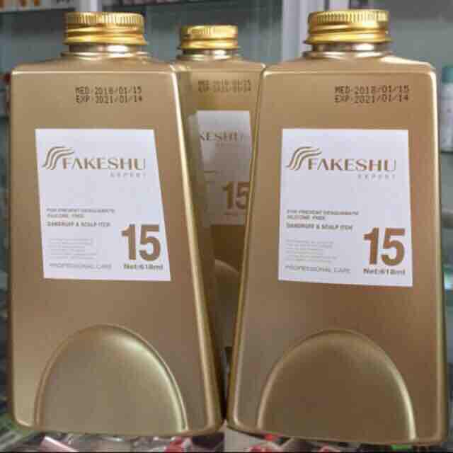 [HCM]HẤP Ủ TÓC PHỦ LỤA TƠ TẰM PHỤC HỒI TÓC FAKESHU ( mẫu mới) 618ml