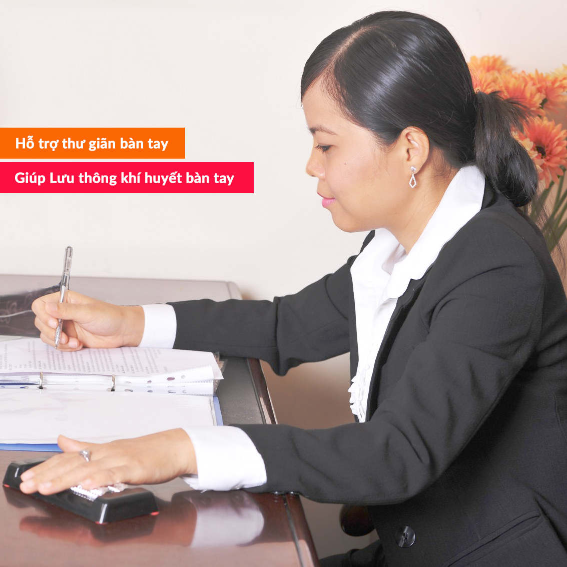 Dụng cụ massage bàn lăn tay Duy Thành YMS07