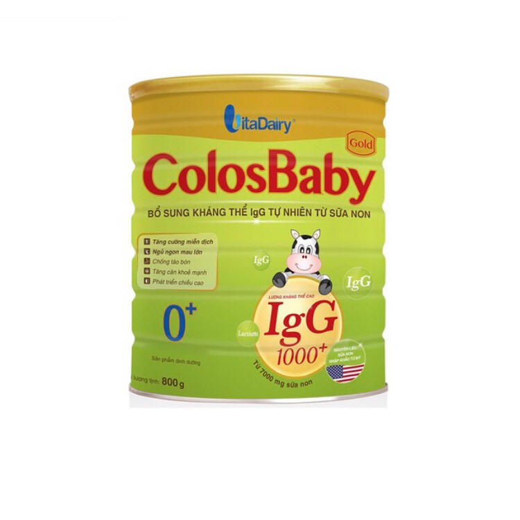 Sữa Colobaby gold 0+ 800G