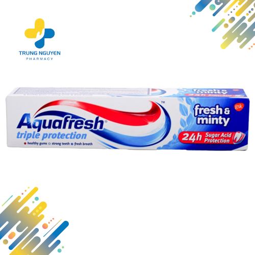 Kem đánh răng Aquafresh Triple Protection Fresh and Minty
