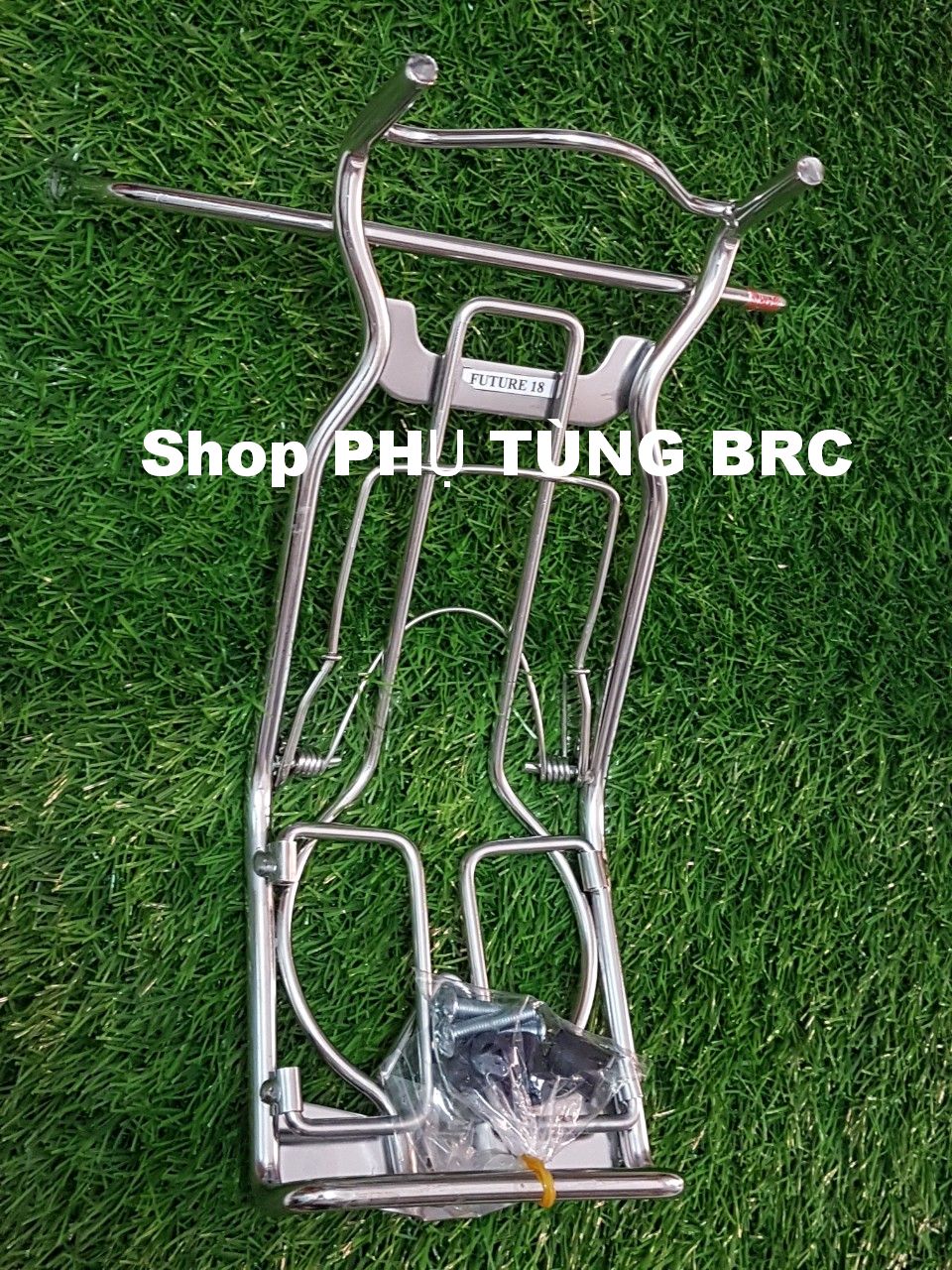 Baga INOX 10 li có cánh xe FUTURE 125 đời 2018, 2019