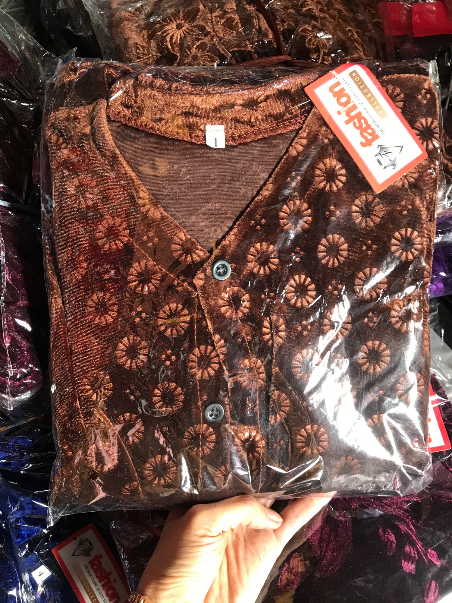 [HCM]BỘ NHUNG DÀI TÚI ( size 40-65kg)