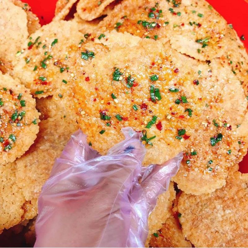 Gói 3 Miếng Cơm Cháy Cơm Chiên Mắm Hành Gói 100g