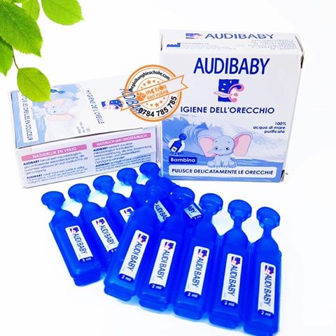 Dung dịch làm tan ráy tai Audi Baby (2ml x 10)