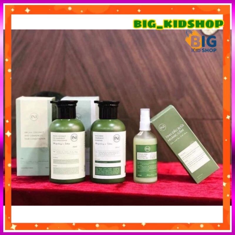 combo 3 món dàu gội xịt tóc gel ủ nga hoàng