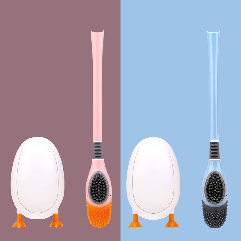 Cọ vệ sinh tolet con vịt cute phô mai que