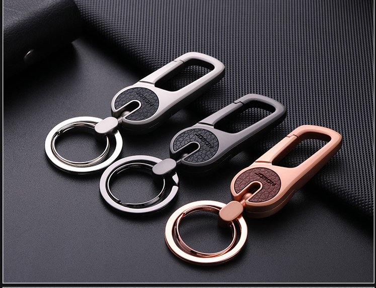 Móc khóa da cao cấp Jobon Car Keychain Sang trong
