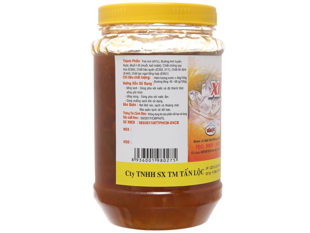 Xí muội mơ Tấn Lộc hũ 900g