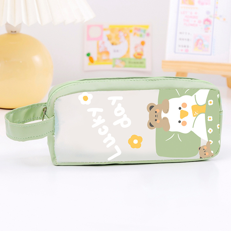 Hộp bút học sinh, hộp bút lovely duck, đồ dùng học tập cute