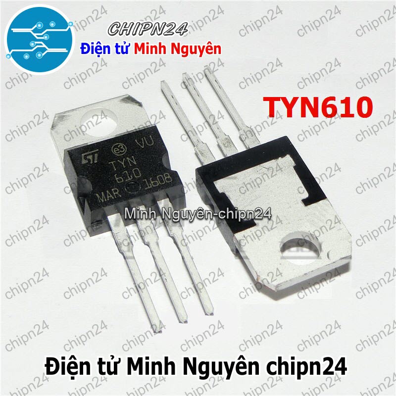 [2 con] (KT1) SCR TYN610 TO-220 10A 600V - HH003864
