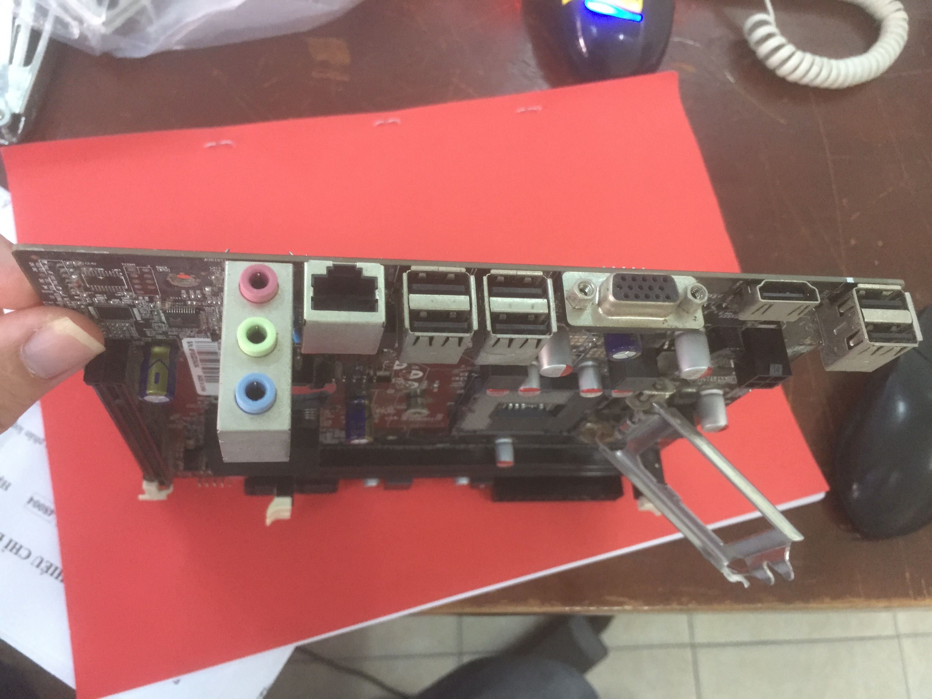Mainboard H61 socket 1155 hàng tháo máy