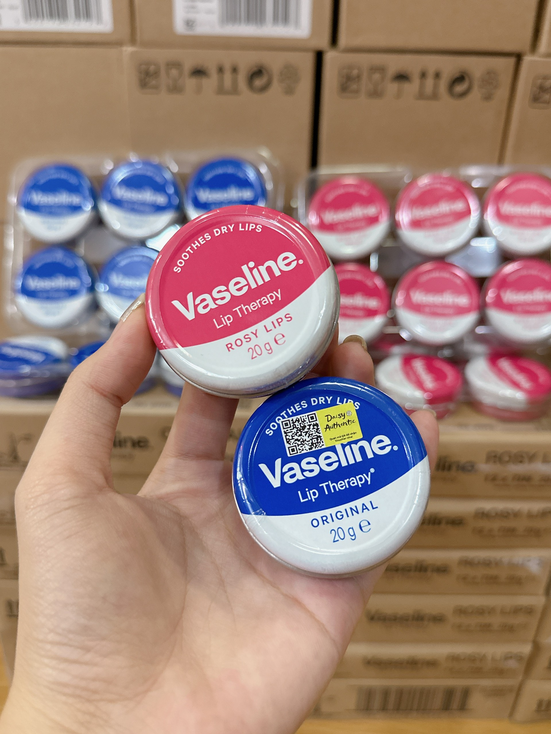 Son Dưỡng Môi Vaseline Lip Therapy 20g (bản UK)