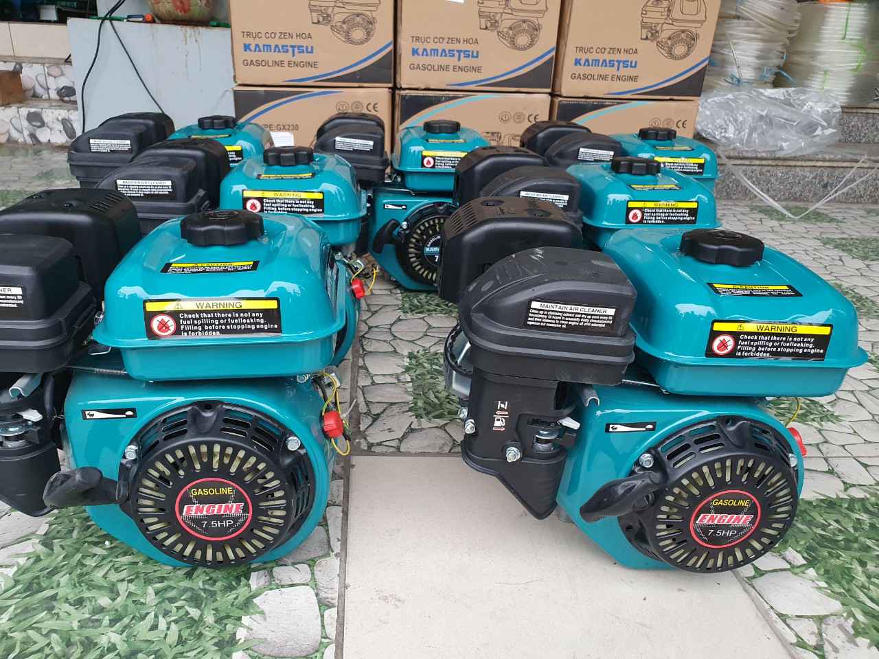 Máy Nổ – Động Cơ Xăng Kamastsu GX200 6.5HP