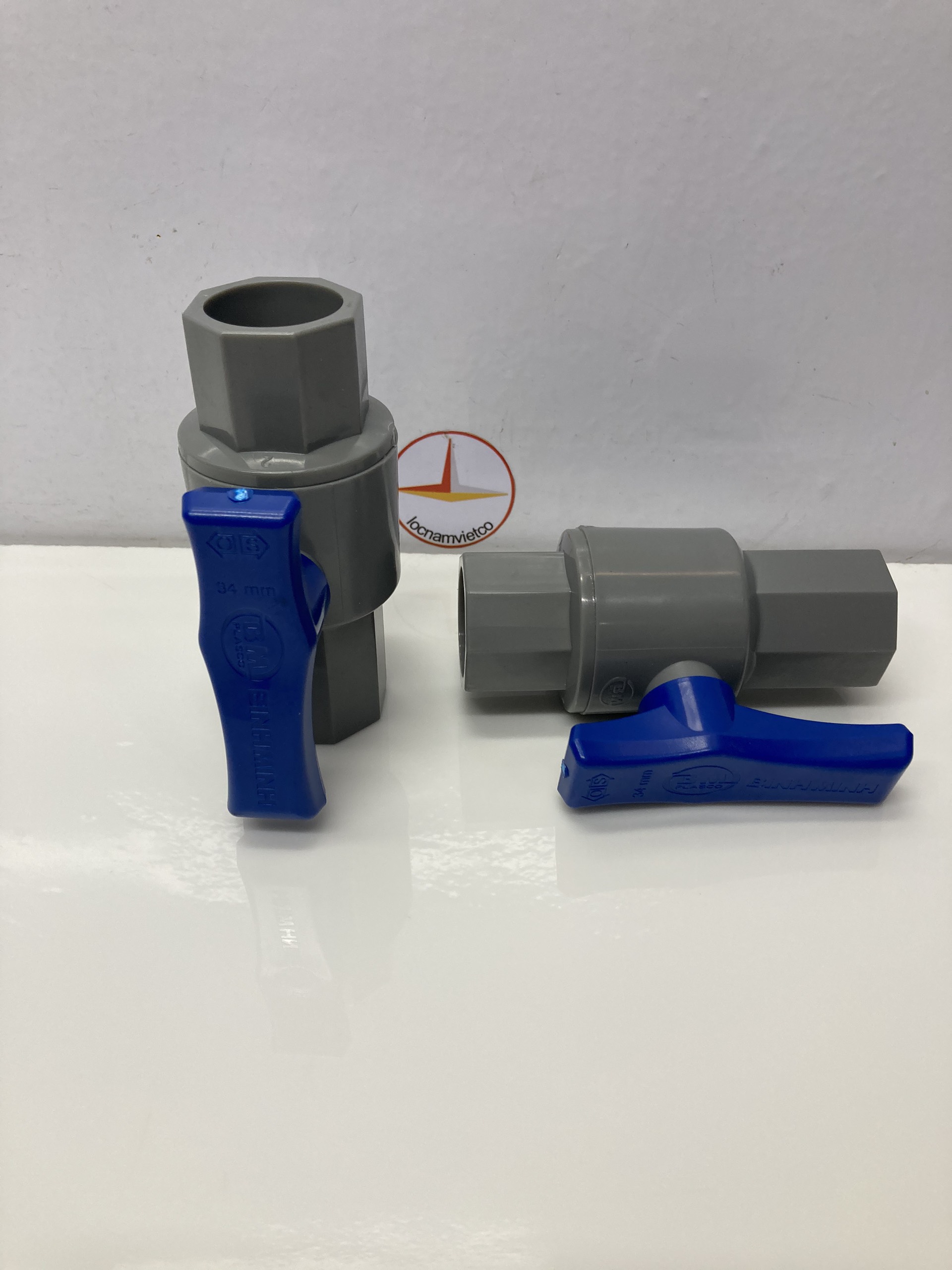 Van 34, van khóa 34 nhựa PVC Bình Minh (1 cái)