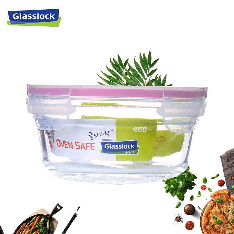 Hộp thủy tinh Glasslock OCTC045 450ml Hàn Quốc