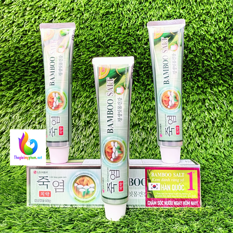 Kem Đánh Răng Muối Tre Hàn Quốc Bamboo Salt 140g