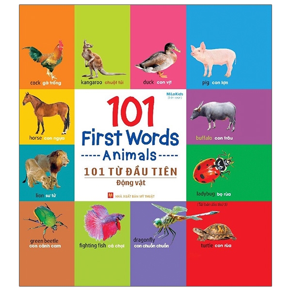 Fahasa - 101 từ đầu tiên: động vật