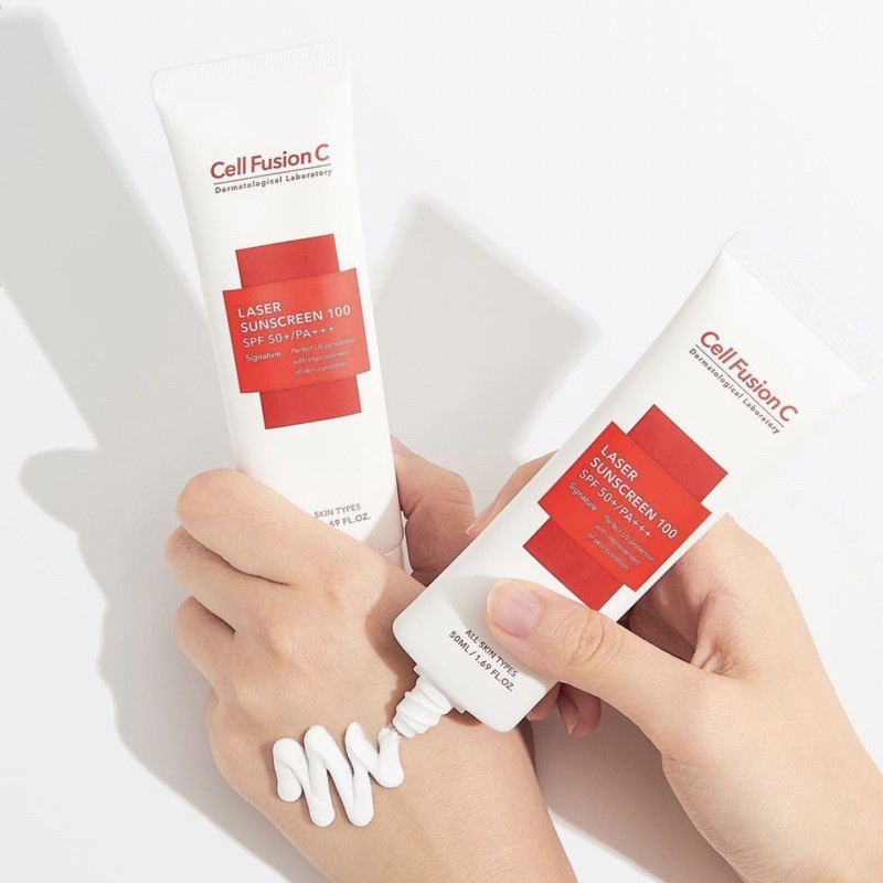 Kem chống nắng Cell Fusion C Sunscreen 100 SPF 50+/PA+++ dung tích 50g