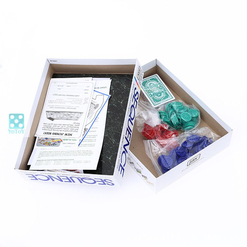 Sequence boardgame bộ trò chơi giải trí hấp dẫn chất lượng (bản tiếng Anh)