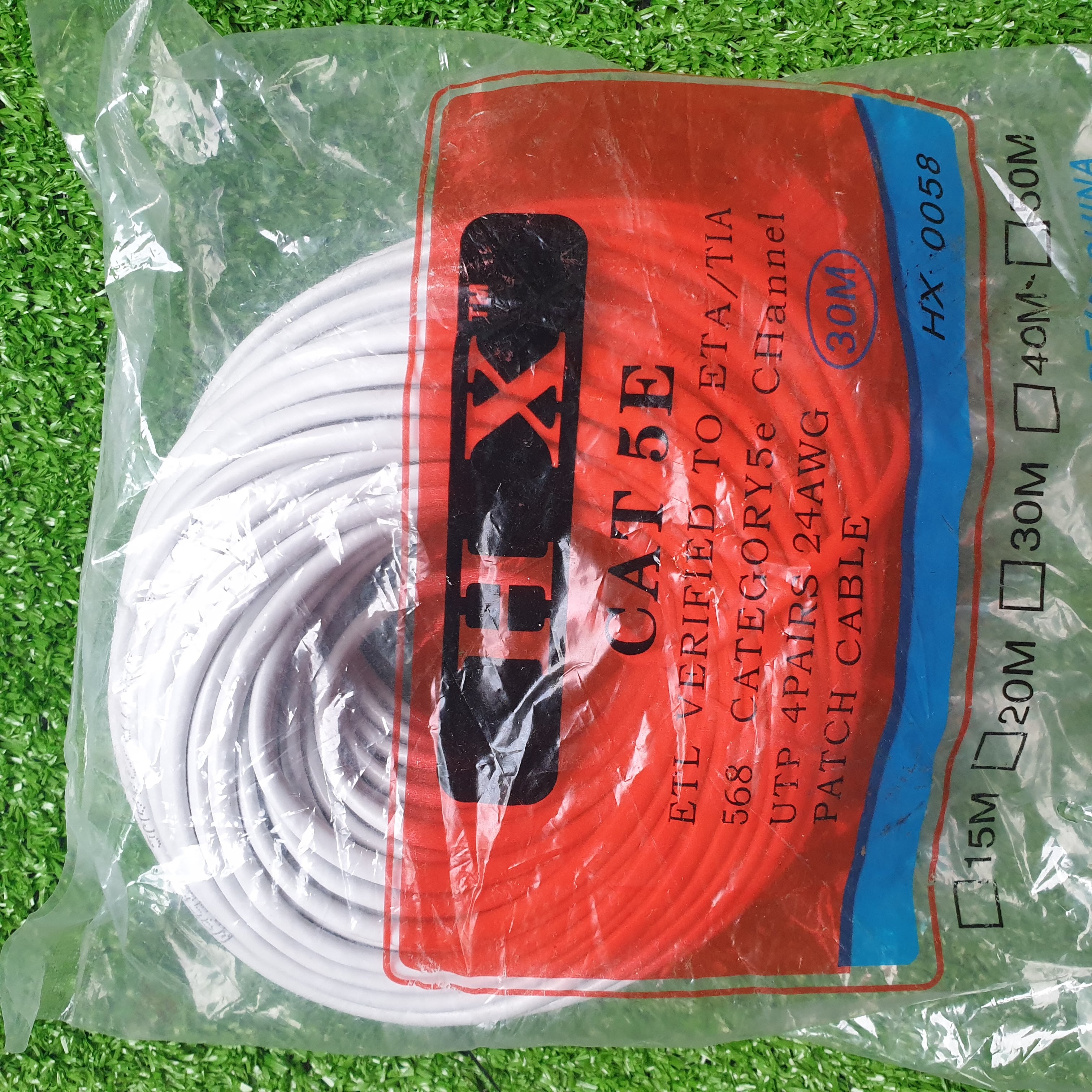 Dây cáp mạng bấm sẵn 2 đầu, 5e