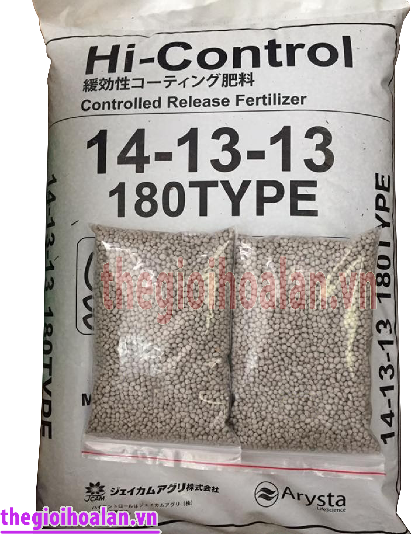 (Gói 500g) Phân chì tan chậm Nhật Bản 14 13 13