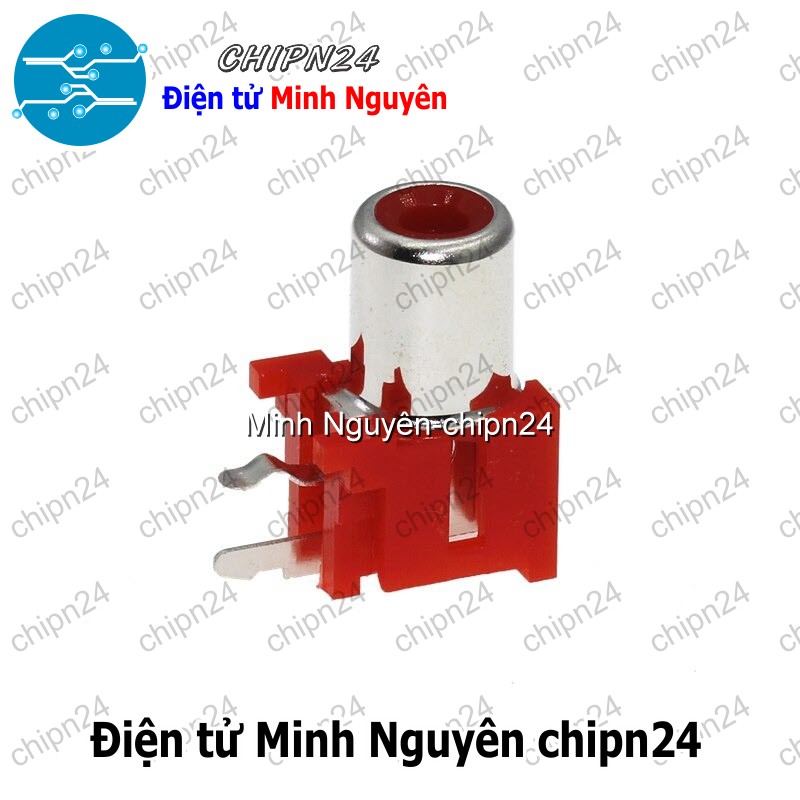 [3 cái] (F116) Jack cắm Audio RCA AV 1 chấu (AV5 Âm thanh Bông sen) - [Chọn Loại] - HHH.00007