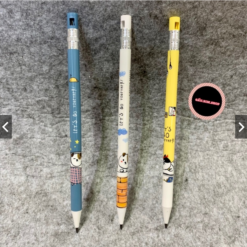 [Giá Sỉ] Bút chì bấm Ruột to 2.0mm