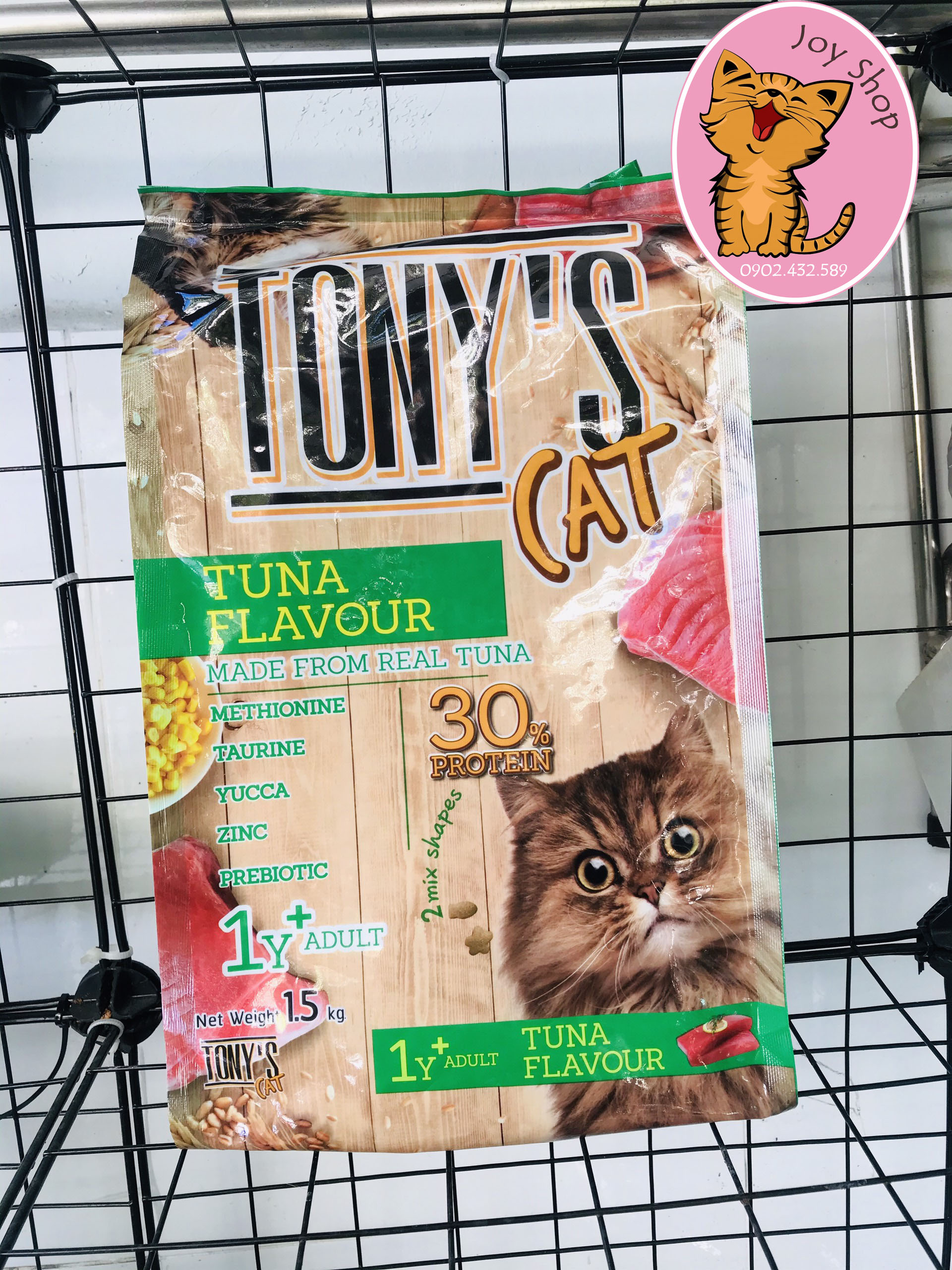 [TÚI 1.5KG] HẠT TONY CHO MÈO LƯỜI ĂN