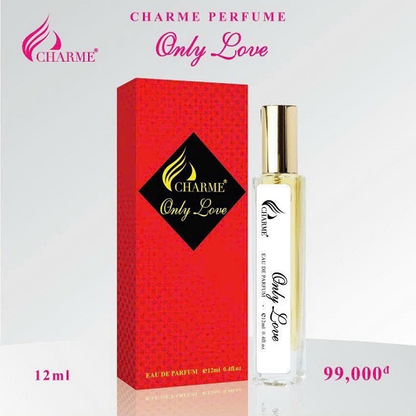 Nước hoa nữ Char.me Only Love – NGỌT NGÀO ĐẦY QUYẾN RŨ (10ML - 50ML)