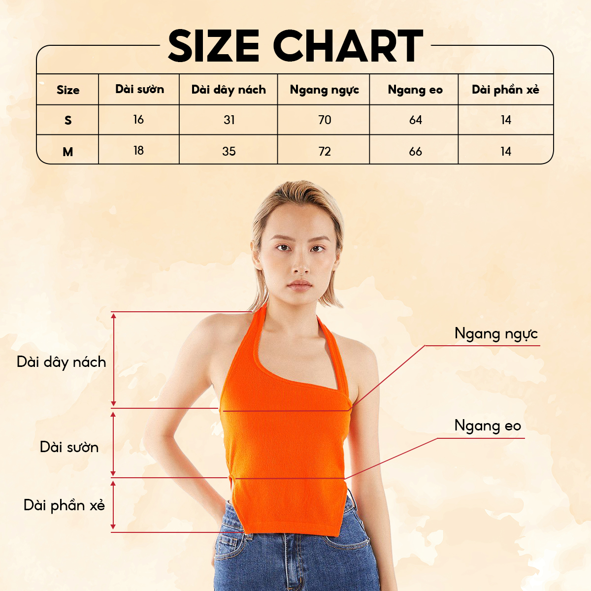 [OUTLET SALE] DOTTIE - Áo kiểu bất đối xứng nữ DOTTIE - T0579