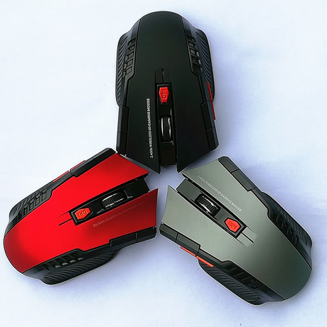 Chuột quang không dây 2.4GHz Wireless 1600DPI 6 nút chuột game không dây đa năng