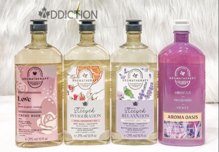 Tắm thư giãn - Mandarin Bath & Body Works Aromatherapy (295ml)