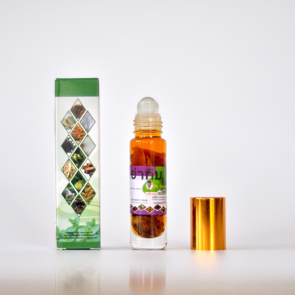 Dầu thảo mộc Otop 13 vị thảo mộc 8ml Thái Lan (date mới)