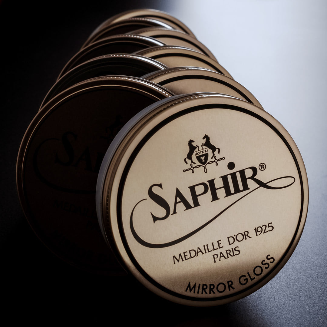 Xi đánh giày bóng gương Saphir Mirror Gloss Pháp 75ml