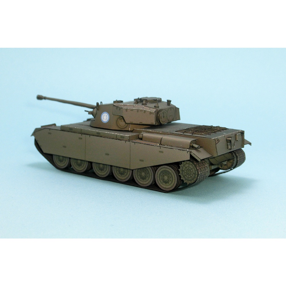 Mô hình giấy 3D  tank A41 Centurion tỉ lệ 1/72