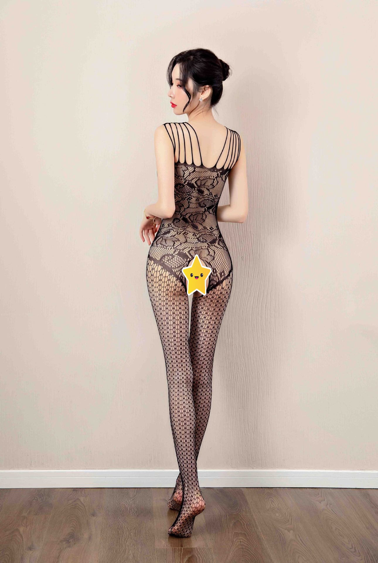 Bộ Đồ Cosplay Ren Lưới Liền Thân N022