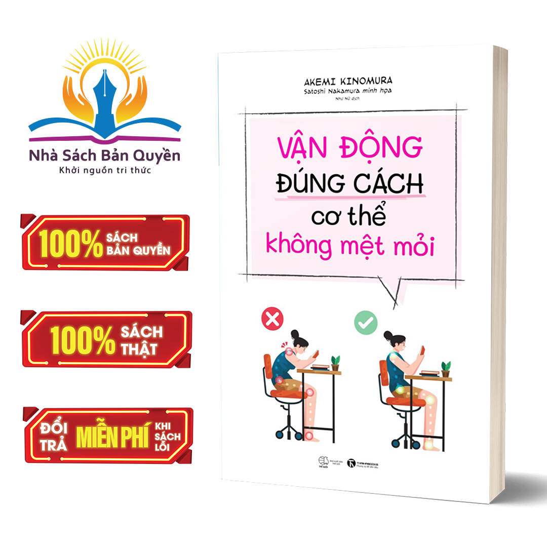 Sách - Vận động đúng cách cơ thể không mệt mỏi