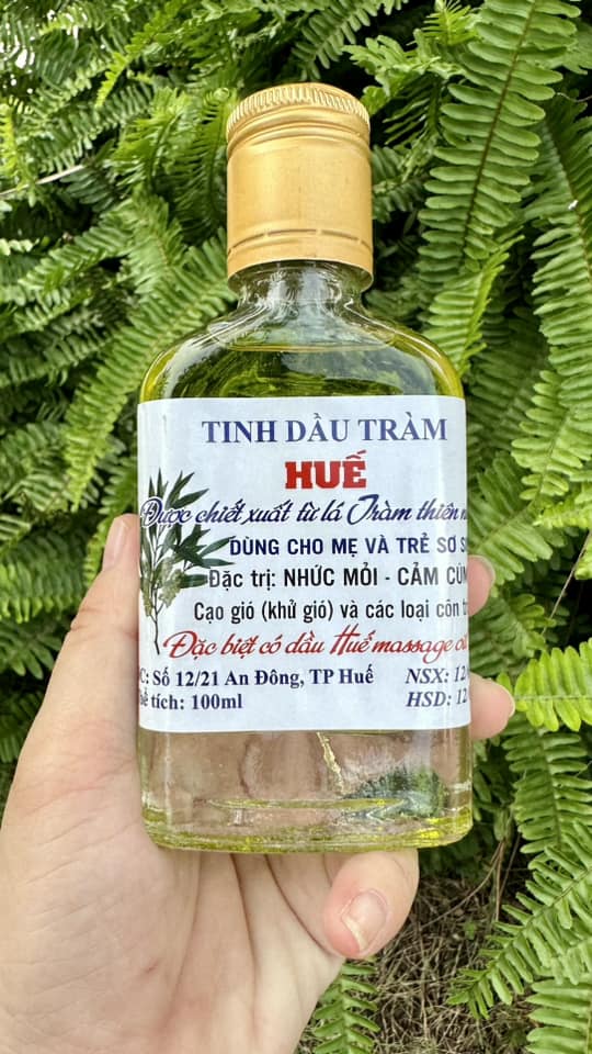 Tinh Dầu Tràm Huế Nguyên Chất 100ml
