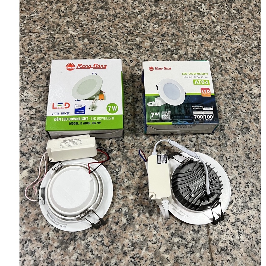[Chính Hãng] Đèn âm trần downlight Rạng Đông 5w/90 - 7w/90 - 9w/90