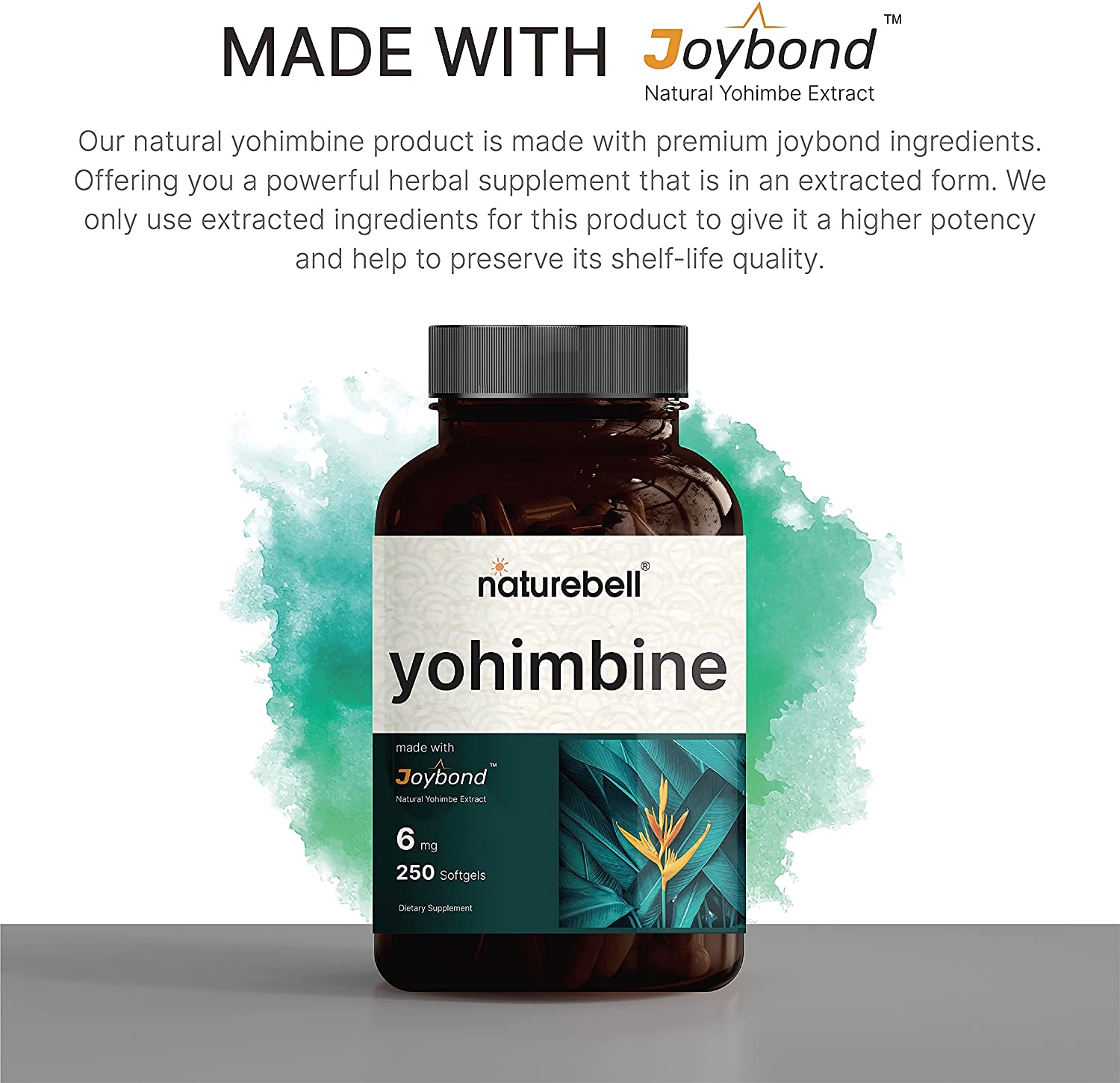Yohimbine Naturebell - giảm cân, đốt mỡ, công nghệ Joybond (SF71)