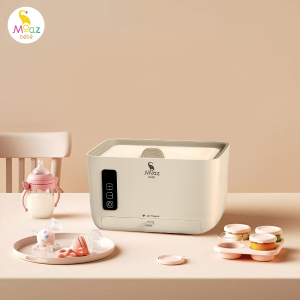 (FREESHIP ĐẾN 50k) Máy Hâm Ấm Khăn Giấy Ướt, Máy Làm Ấm Khăn Giấy Ướt MB059 Moaz BéBé MB 059 NAM9
