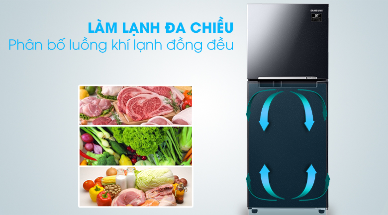 [Trả góp 0%]Tủ lạnh Samsung Inverter 208 lít RT20HAR8DBU/SV Mới 2020