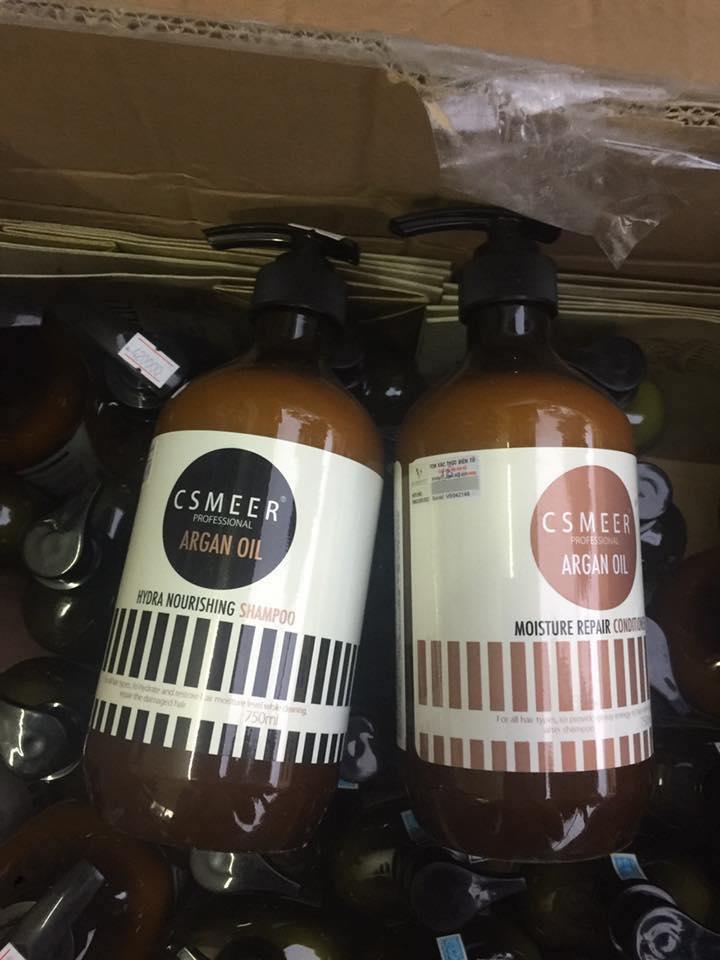 Cặp dầu gội xả CSMEER 750ml * 2