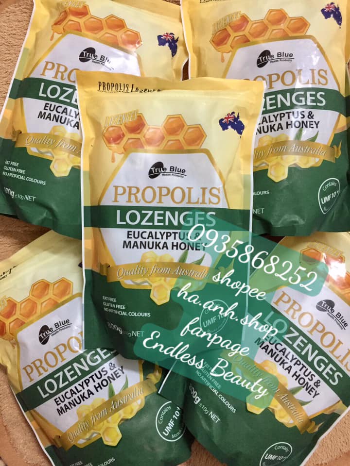 Kẹo ngậm kháng khuẩn Propolis Lozenges 800g