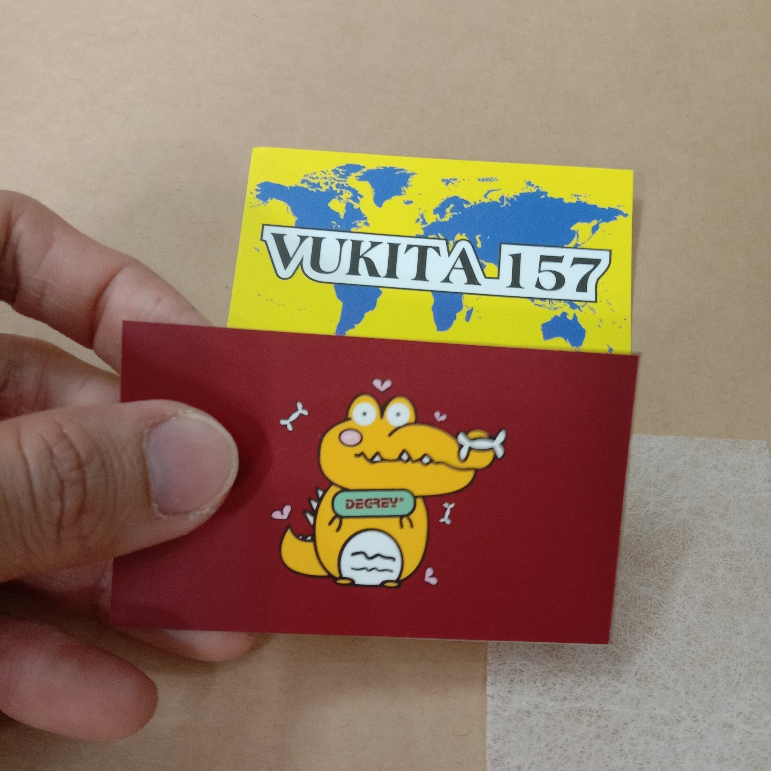 Bộ Tag và giấy thơm Degrey Vukita 157