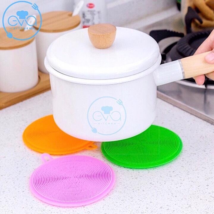 [HCM]Combo 3 Miếng Rửa Chén Silicon Đa Năng