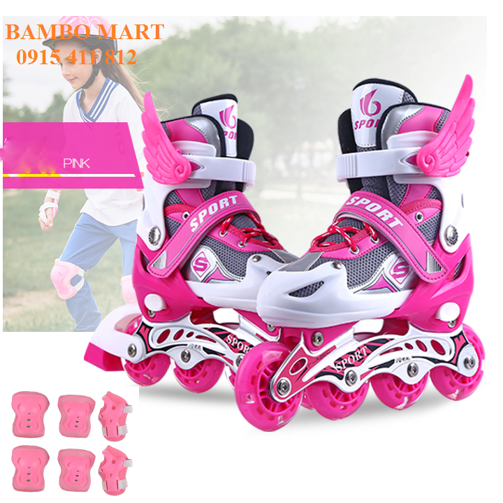 Giầy trượt patin Abec 7 đèn trước